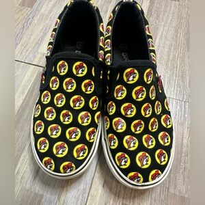 BUC-EE'S Slip On Canvas Shoes, Size 2